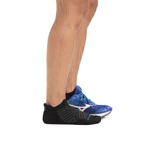 Darn Tough - Run: Womens No Show - Black - L