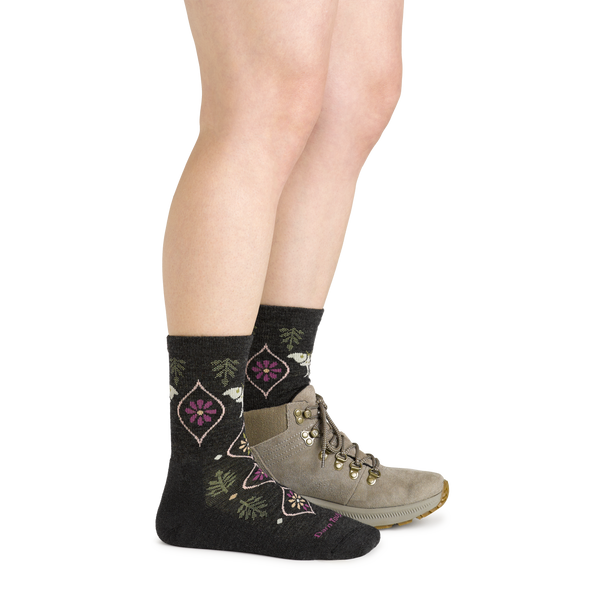 Darn Tough - Hiker: Womens Micro Crew - Charcoal - L