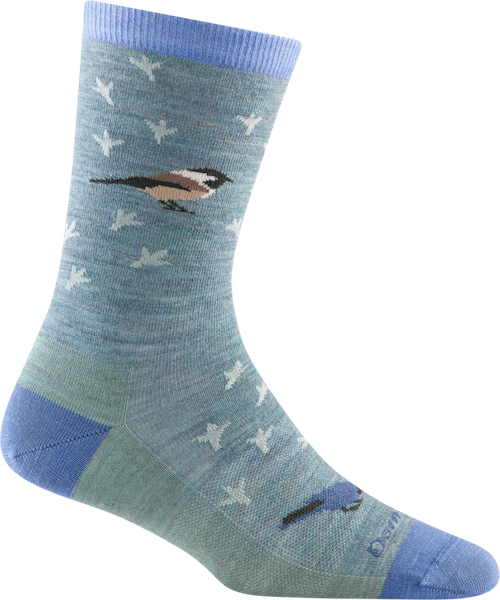 Darn Tough - Lifestyle: Womens Crew - Seafoam - L
