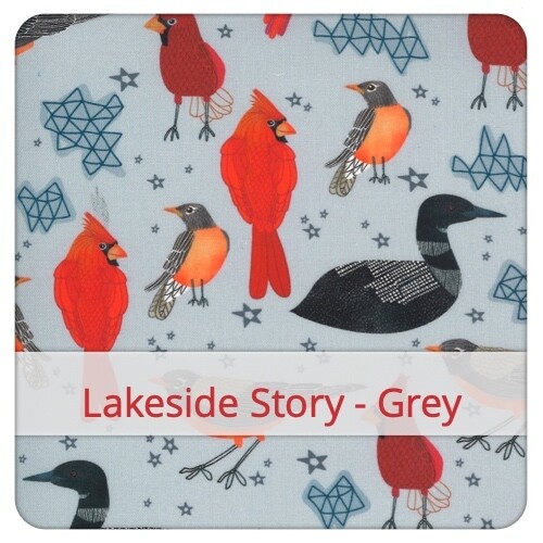 Sac à Pain Grand - Lakeside Story - Grey
