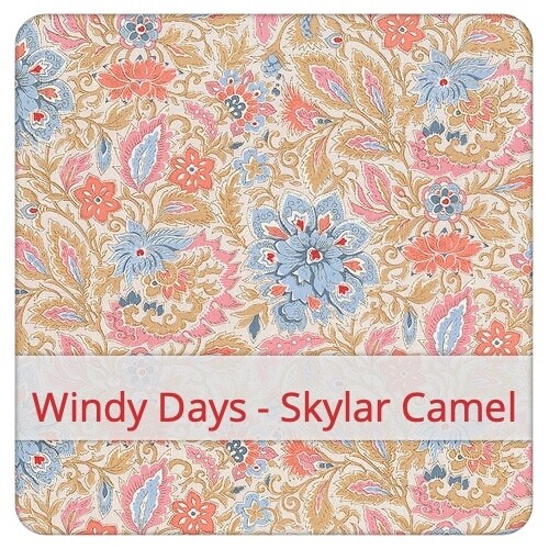 Bread Bag - Windy Days - Skylar Camel