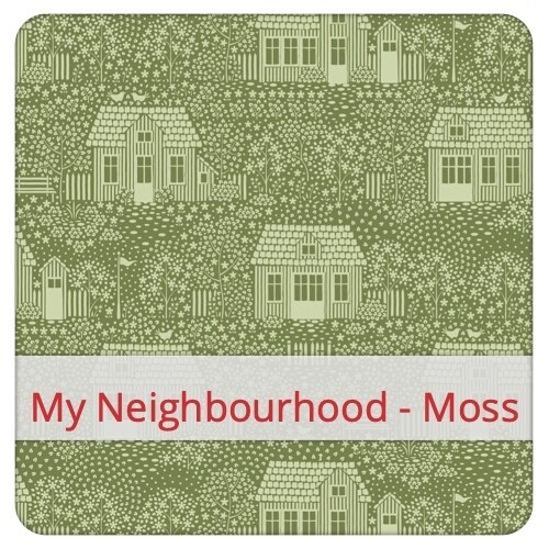 Large Bread Bag - My Neighbourhood - Moss