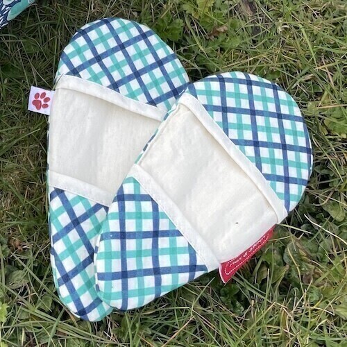Oven Mitts - Freya - Picnic Bluebird