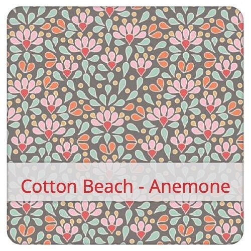 Oven Mitts - Cotton Beach - Anemone