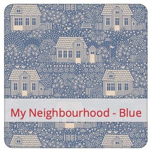 Oven Mitts - My Neighbourhood - Blue