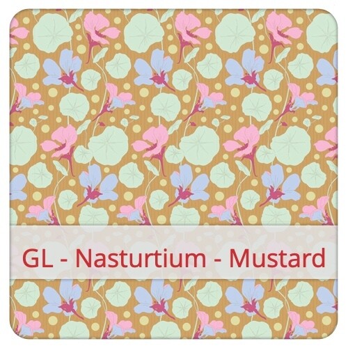 Oven Mitts - GL - Nasturtium - Mustard