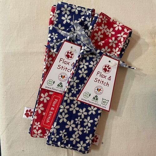 2 serviettes - 20cm x 20cm