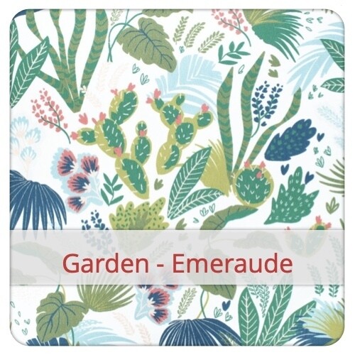 Baguette Bag Duo - Garden - Emeraude Baguette Bag Duo - Garden - Emeraude