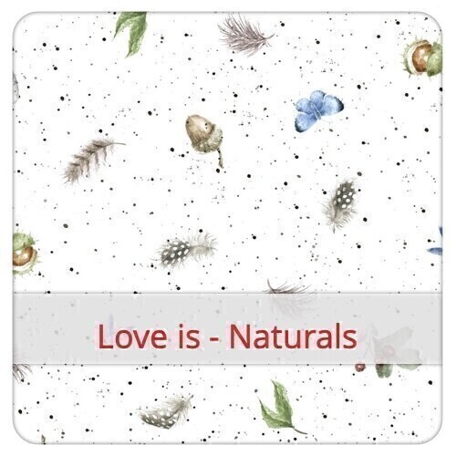 Baguette Bag Duo - Love is - Naturals Baguette Bag Duo - Love is - Naturals