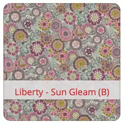 Schüsselhaube 30cm: Liberty - Sun Gleam - Purple (B)