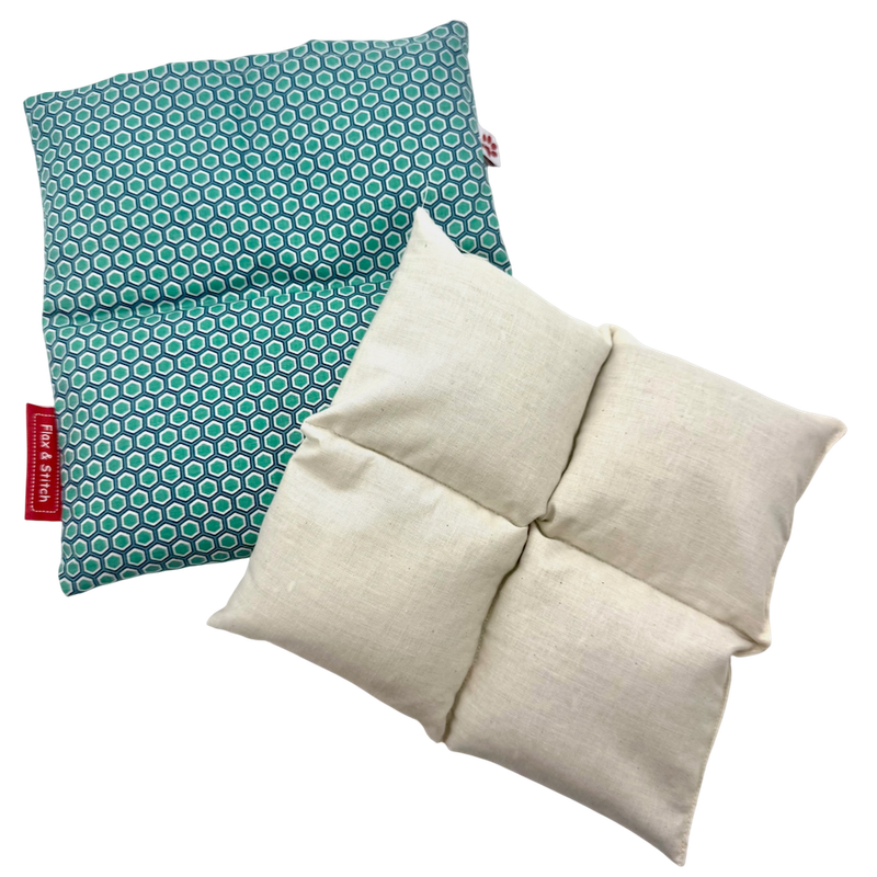 Wärmekissen mit Bio-Leinsamen