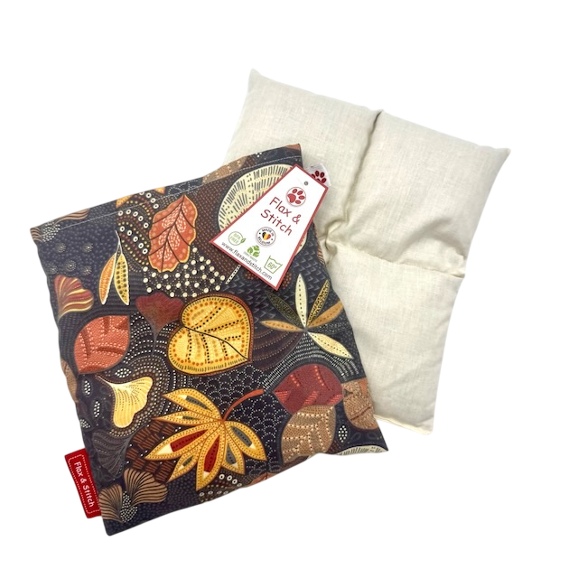 Organic Flaxseed Heating Pad - Zoumba - Brick