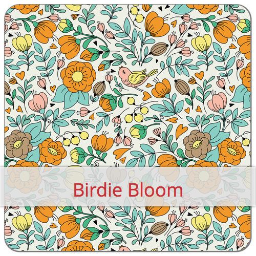 Tissu Eco-PUL - Birdie Bloom