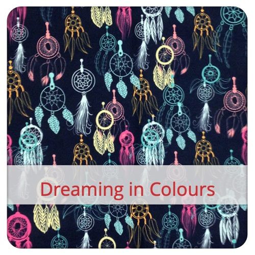 Eco-PUL Stoff - Dreaming in Colours Eco-PUL Stoff - Dreaming in Colours