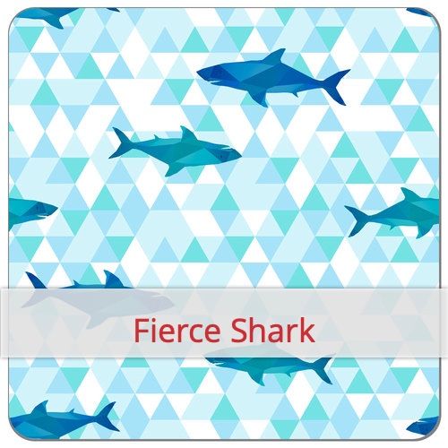 Eco-PUL Stoff - Fierce Shark Eco-PUL Stoff - Fierce Shark