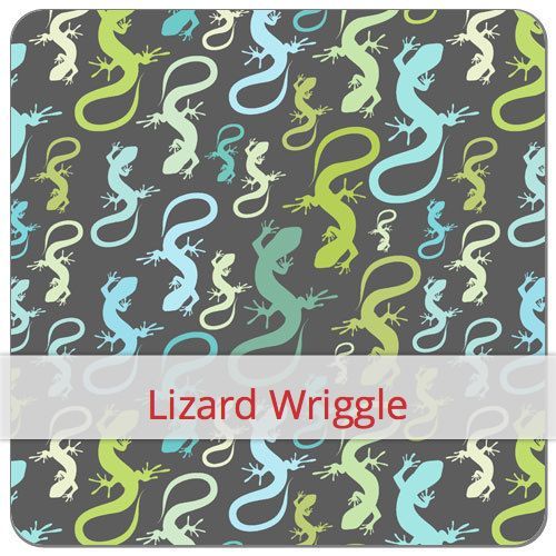 Eco-PUL Stoff - Lizard Wriggle Eco-PUL Stoff - Lizard Wriggle