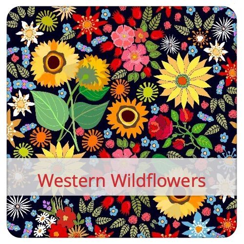 Eco-PUL Stoff - Western Wildflowers Eco-PUL Stoff - Western Wildflowers