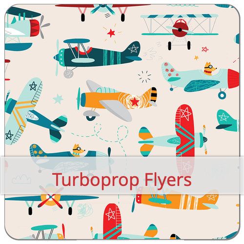 Tissu Eco-PUL - Turboprop Flyers