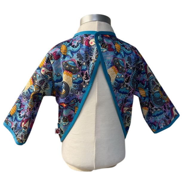 PUL Long-Sleeve Water-Resistant Bib - Mythical Universe