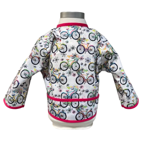 PUL Slab met Lange Mouwen Waterafstotend - Blooming Bicycles PUL Slab met Lange Mouwen Waterafstotend - Blooming Bicycles