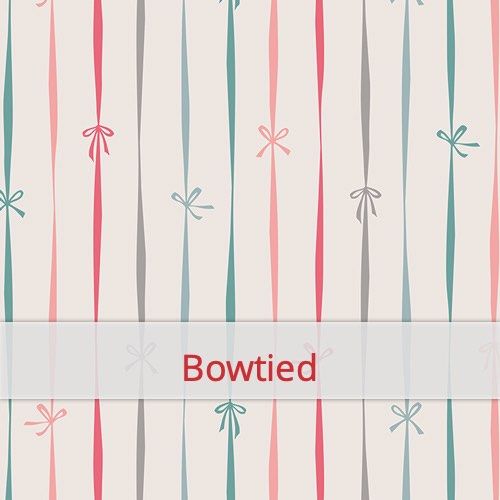 Cotton Fabric - Bowtied Fabric swatch image for pattern: Bowtied