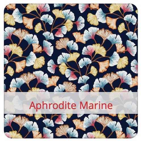 Cotton Fabric - Aphrodite Marine Fabric swatch image for pattern: Aphrodite Marine
