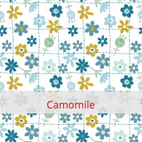 Cotton Fabric - Camomile Fabric swatch image for pattern: Camomile