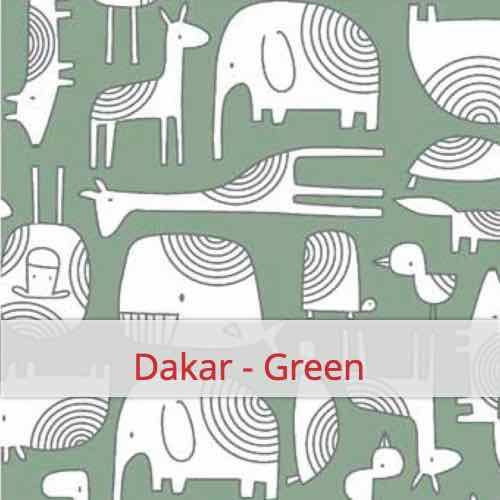 Fabric swatch image for pattern: Dakar - Green