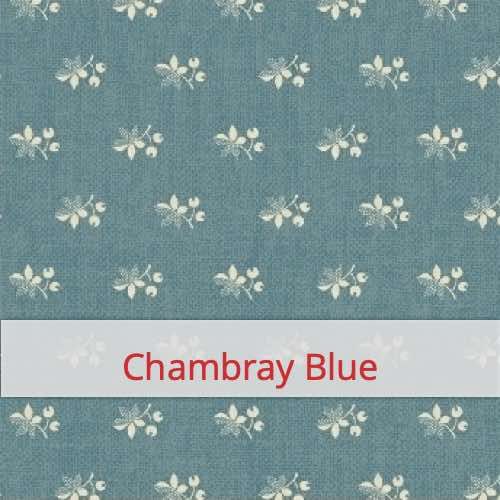 Fabric swatch image for pattern: Chambray Blue