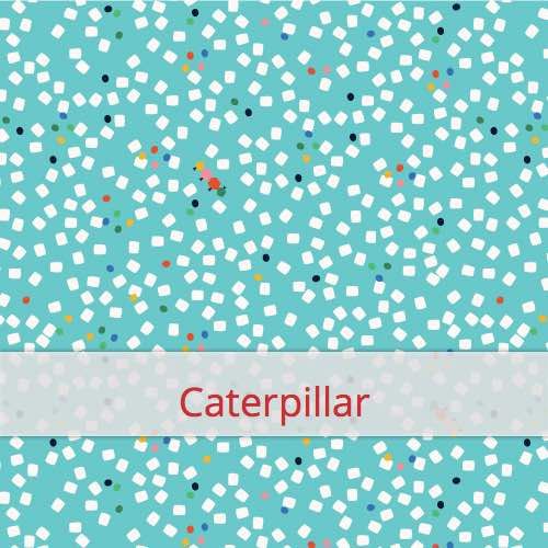 Échantillon de tissu pour le motif: Caterpillar