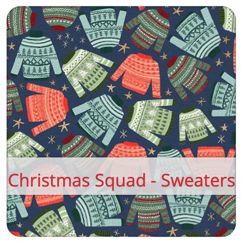 Fabric swatch image for pattern: Christmas Squad - Sweaters