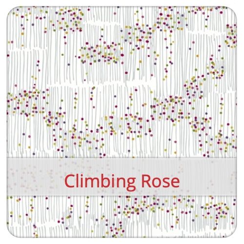 Cotton Fabric - Climbing Rose
