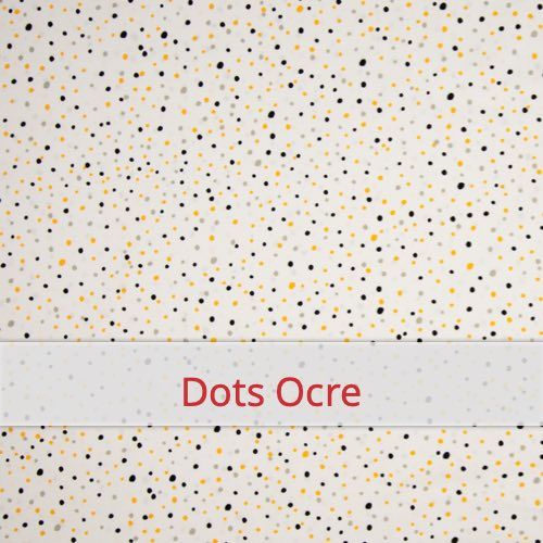 Fabric swatch image for pattern: Dots Ocre