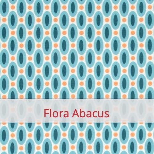 Fabric swatch image for pattern: Flora Abacus