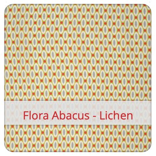 Fabric swatch image for pattern: Flora Abacus - Lichen