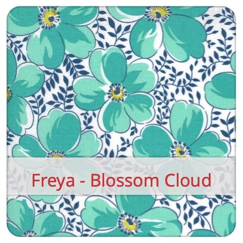 Fabric swatch image for pattern: Freya - Blossom Cloud
