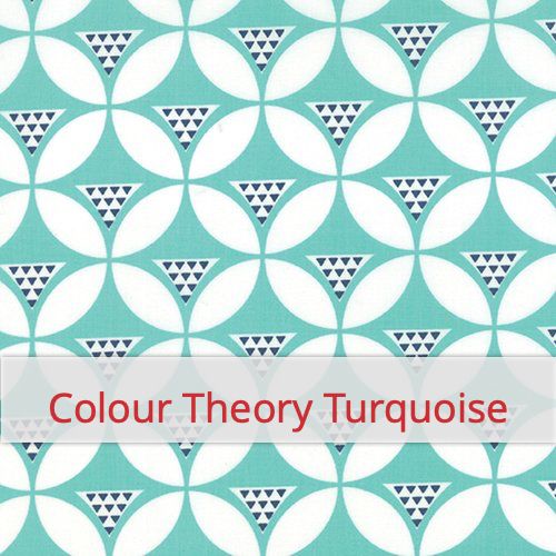 Fabric swatch image for pattern: Colour Theory Turquoise