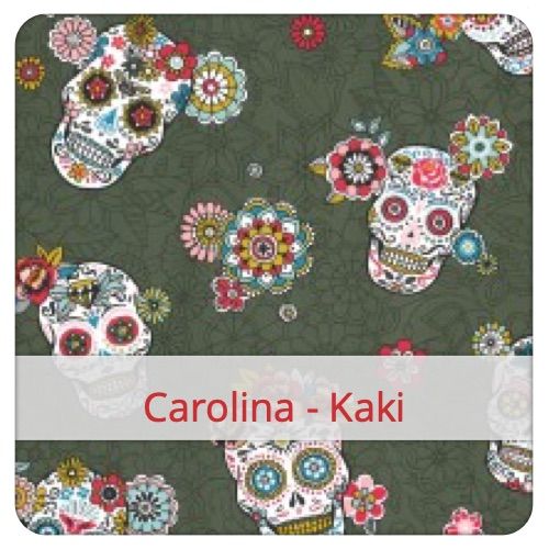 Fabric swatch image for pattern: Carolina - Kaki