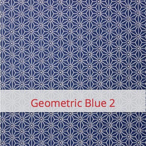 Fabric swatch image for pattern: Geometric Blue 2