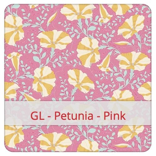 Fabric swatch image for pattern: GL - Petunia - Pink
