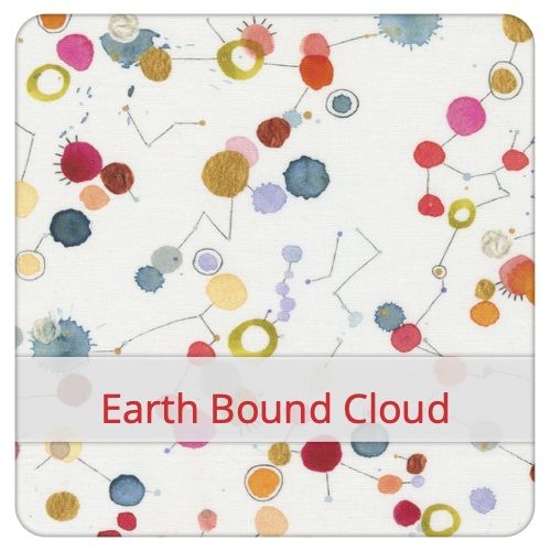 Cotton Fabric - Earth Bound Cloud Fabric swatch image for pattern: Earth Bound Cloud
