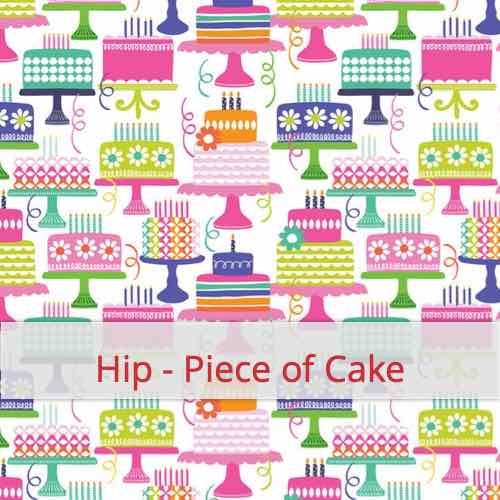 Fabric swatch image for pattern: Hip - Piece of Cake