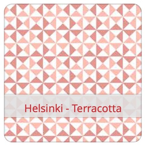 Fabric swatch image for pattern: Helsinki - Terracotta
