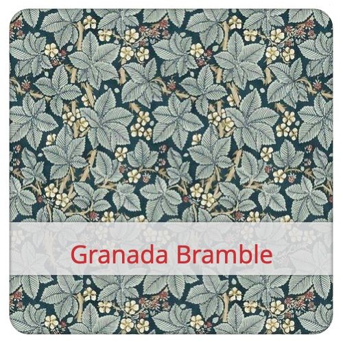 Fabric swatch image for pattern: Granada Bramble