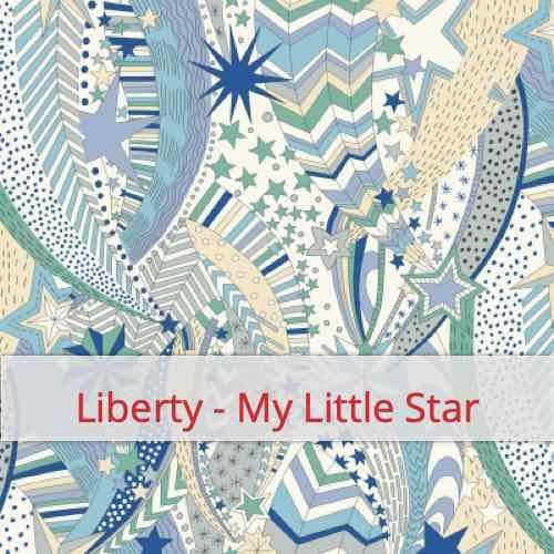 Cotton Fabric - Liberty - My Little Star Cotton Fabric - Liberty - My Little Star