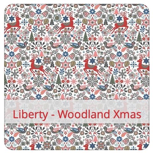 Fabric swatch image for pattern: Liberty - Woodland Xmas