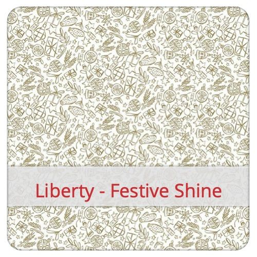 Fabric swatch image for pattern: Liberty - Festive Shine