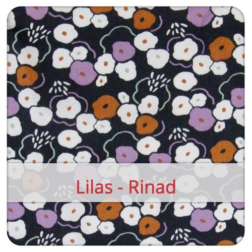 Cotton Fabric - Lilas - Rinad Fabric swatch image for pattern: Lilas - Rinad