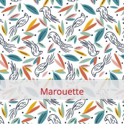Cotton Fabric - Marouette
