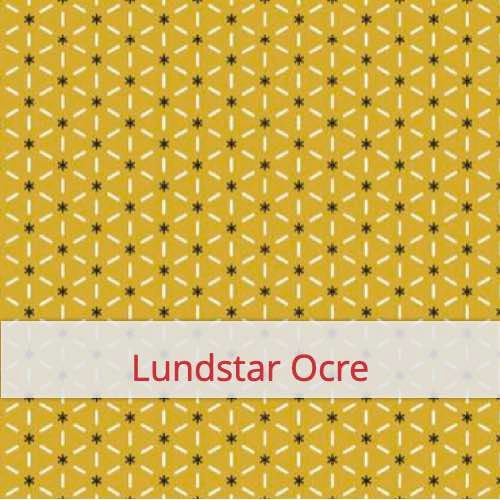 Fabric swatch image for pattern: Lundstar Ocre